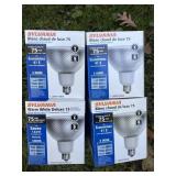 Sylvania 75 watt replacement bulbs
