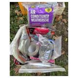 Air conditioner weather seal, rubber tape,