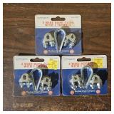 (3) Pkgs Wire Rope Clips w/ 1 Thimble