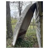 8ft fiberglass fishing boat