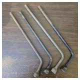 (4) lug Wrenches 16in long