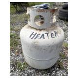 LP gas tank for grill