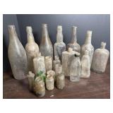 Misc Vtg. Glass Bottles