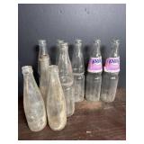 Nehi Grape & misc glass bottles