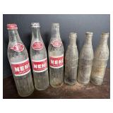 Vtg. Nehi Glass Bottles