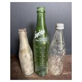 Red Rock Cola, Sprite & Pepsi Cola Bottles
