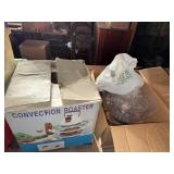 Convection Roaster & plastic punch bowl fountain