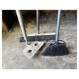 Garden Hoe, Small Broom, Push Broom
