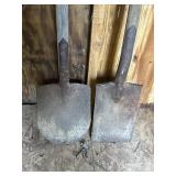 spade Shovel, Square Trench Shovel
