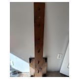 Wood peg shelf & platform dolly