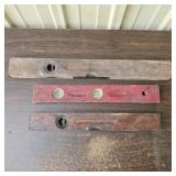 (3) Wood Levels, 2 Stanley