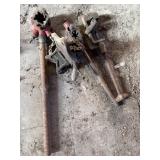 Pipe Bender tools, one marked drop forged