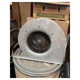 Squirrel cage with motor