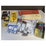 Large variety fishing hooks - Snelled Hooks &