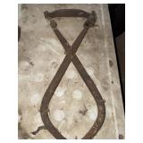 Vtg Ice Tongs with Steel Handle