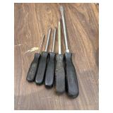 (5) Snap-On Screwdrivers