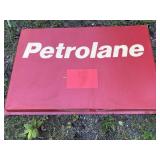 6ftx4ft Petrolane gas plastic sign, broken edge