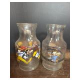 Walt Disney & Garfield Glass Juice Carafe