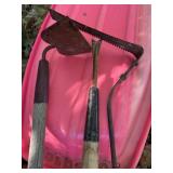 Garden tools - hoe, weeders