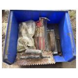 Paint Brushes, Dry Wall/ concrete tools, misc