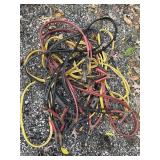 Pile of jumper cables