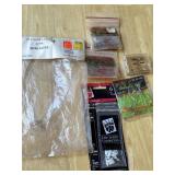 Split shot sinkers, line leader connectors, line