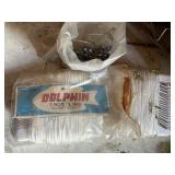 2 pkg Dolphin Trot Line & approx 20 bobber weights