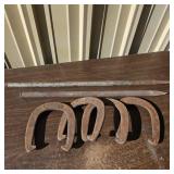Craftsman Set of 4 Horseshoes w/ Poles