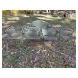 Metal Outdoor Table & 4 Chairs
