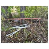 Galvanize Tub, 5 tin sheets, Scrap Aluminum &