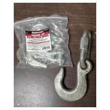 (3) 3/8" Clevis Grab Hooks