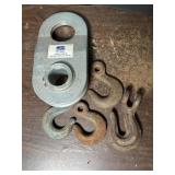Superwinch, & chain hooks