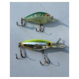 2 fishing lures, Rebel Crank-R & Thinfin Hotï¿½N Tot