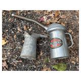 Metal & Galvanized Oil Cans