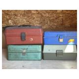 4- 12.5-14" Tackle Boxes