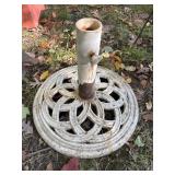 Cast Iron Umbrella Base