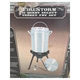 Firestorm 30qt turkey fryer set-new
