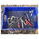 C-Clamps, Wood Clamps & Pepsi Crate