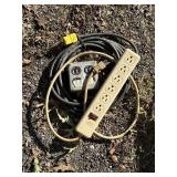 Extension Cord w/ Outlets, Power Strip