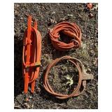 3 Orange Extension Cords