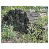 Approximately 60 Railroad Ties