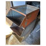 3 Metal Organizer Bins