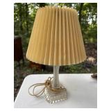 Antique Glass Table Lamp