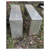 2 diamond plate fenders