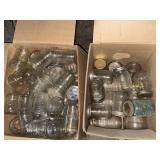 Variety of canning jars