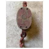 Primitive UW 6-PB Wood Pulley