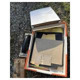 Hand sander & misc sandpaper