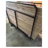 Metal Cart on casters - 6ft x 29.5"
