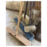 Push Brooms, Shovel, Dust Pan