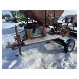 Homemade Log Splitter